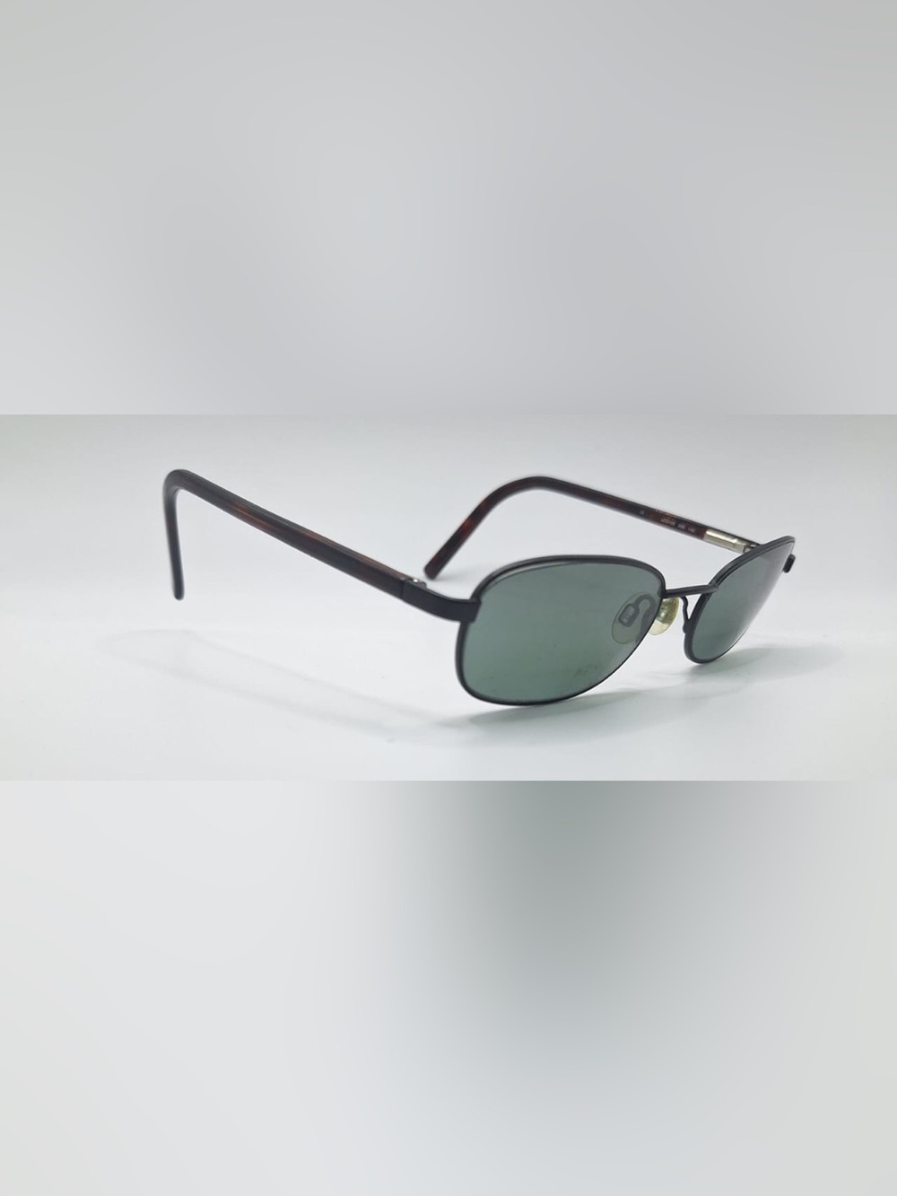 La Calabria LCO105 Black Tortoise Oval Metal Sunglasses Frames Only